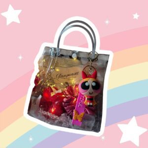 Cute Transparent Bag Hamper For Her